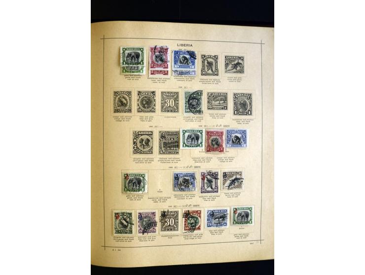 1874/1913, umfangreiche gestempelte und ungebrauchte Sammlung Angola bis Zanzibar mit vielen besseren und kpl. Ausgaben, dabe