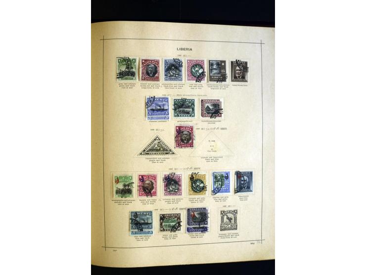 1874/1913, umfangreiche gestempelte und ungebrauchte Sammlung Angola bis Zanzibar mit vielen besseren und kpl. Ausgaben, dabe