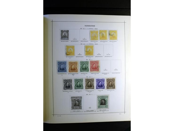 1843/1915, ungebrauchte und gestempelte reichhaltige Sammlung mit vielen besseren Werten in Schaubek-Album