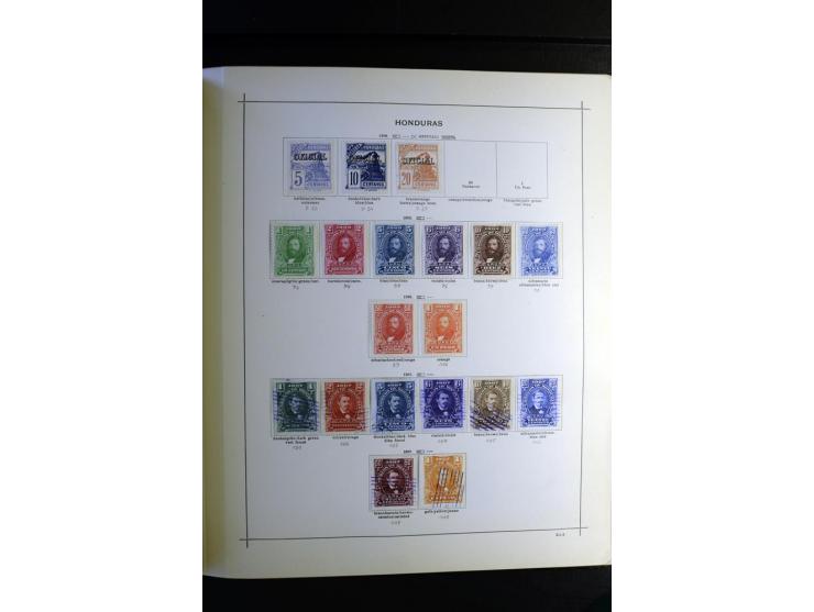 1843/1915, ungebrauchte und gestempelte reichhaltige Sammlung mit vielen besseren Werten in Schaubek-Album