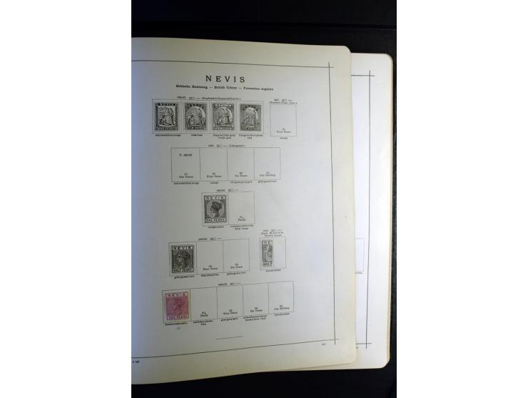 1843/1915, ungebrauchte und gestempelte reichhaltige Sammlung mit vielen besseren Werten in Schaubek-Album