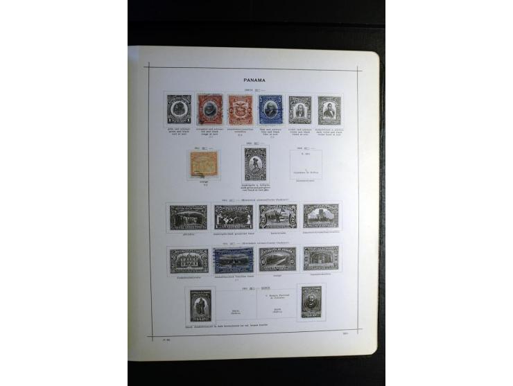 1843/1915, ungebrauchte und gestempelte reichhaltige Sammlung mit vielen besseren Werten in Schaubek-Album