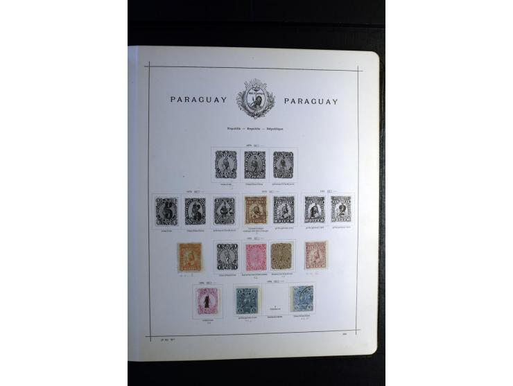 1843/1915, ungebrauchte und gestempelte reichhaltige Sammlung mit vielen besseren Werten in Schaubek-Album