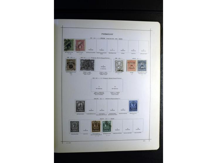 1843/1915, ungebrauchte und gestempelte reichhaltige Sammlung mit vielen besseren Werten in Schaubek-Album