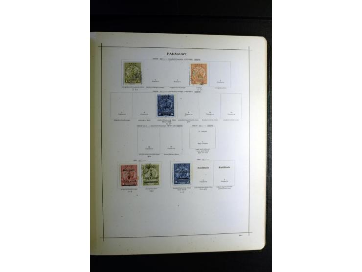 1843/1915, ungebrauchte und gestempelte reichhaltige Sammlung mit vielen besseren Werten in Schaubek-Album
