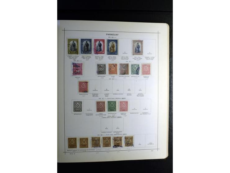 1843/1915, ungebrauchte und gestempelte reichhaltige Sammlung mit vielen besseren Werten in Schaubek-Album