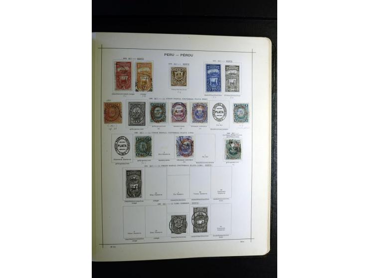 1843/1915, ungebrauchte und gestempelte reichhaltige Sammlung mit vielen besseren Werten in Schaubek-Album