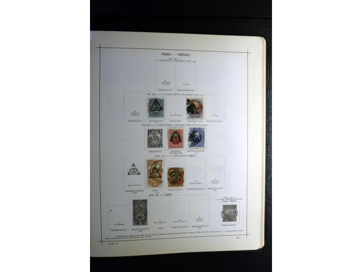 1843/1915, ungebrauchte und gestempelte reichhaltige Sammlung mit vielen besseren Werten in Schaubek-Album