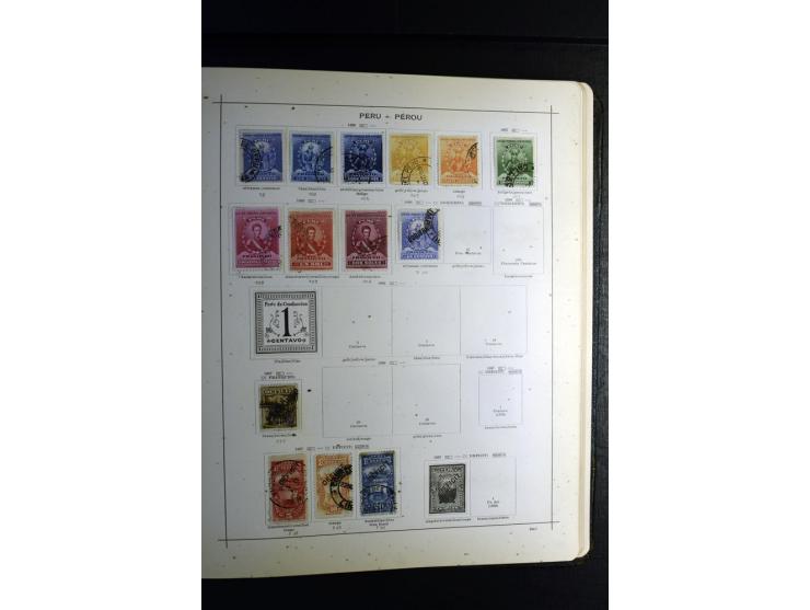1843/1915, ungebrauchte und gestempelte reichhaltige Sammlung mit vielen besseren Werten in Schaubek-Album