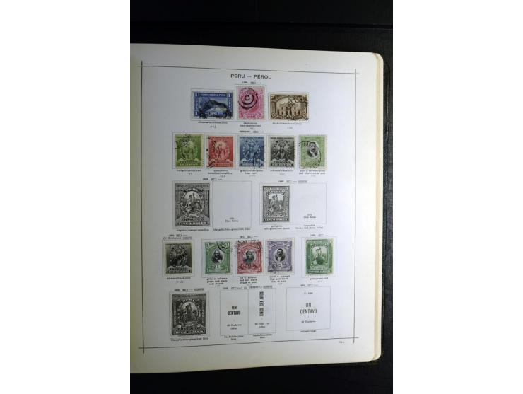 1843/1915, ungebrauchte und gestempelte reichhaltige Sammlung mit vielen besseren Werten in Schaubek-Album