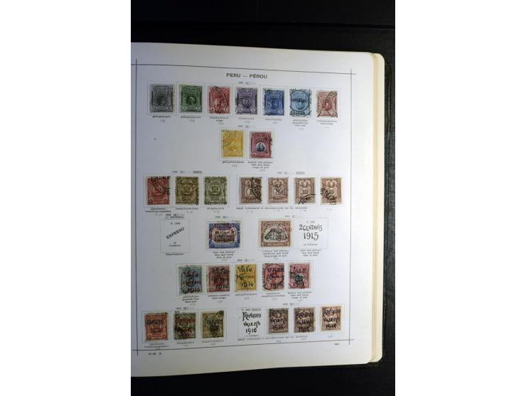 1843/1915, ungebrauchte und gestempelte reichhaltige Sammlung mit vielen besseren Werten in Schaubek-Album