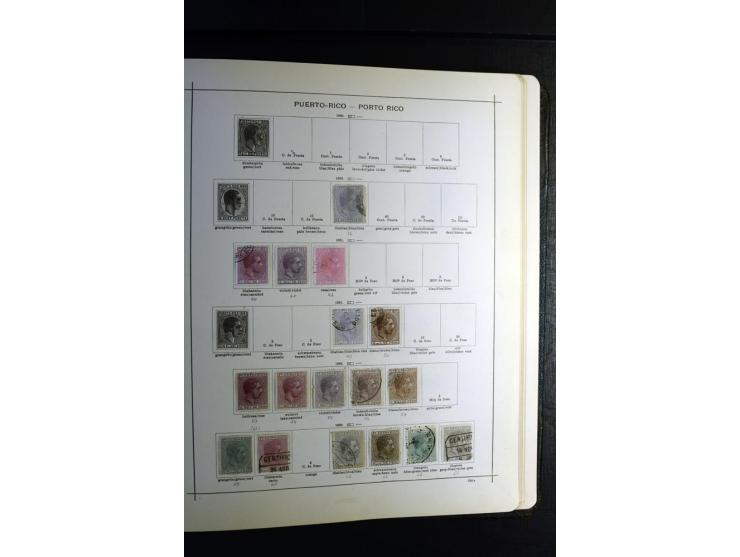 1843/1915, ungebrauchte und gestempelte reichhaltige Sammlung mit vielen besseren Werten in Schaubek-Album