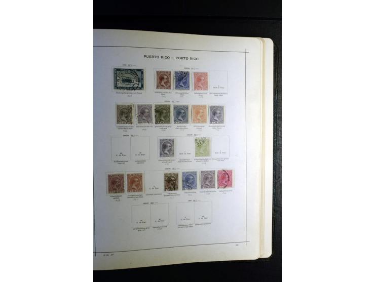 1843/1915, ungebrauchte und gestempelte reichhaltige Sammlung mit vielen besseren Werten in Schaubek-Album
