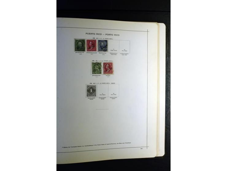 1843/1915, ungebrauchte und gestempelte reichhaltige Sammlung mit vielen besseren Werten in Schaubek-Album