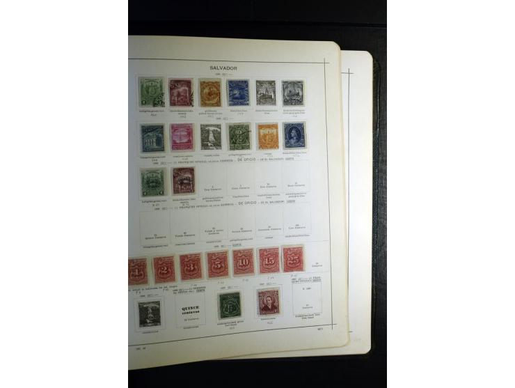 1843/1915, ungebrauchte und gestempelte reichhaltige Sammlung mit vielen besseren Werten in Schaubek-Album