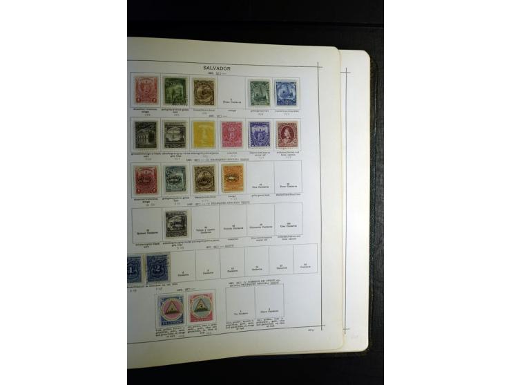1843/1915, ungebrauchte und gestempelte reichhaltige Sammlung mit vielen besseren Werten in Schaubek-Album