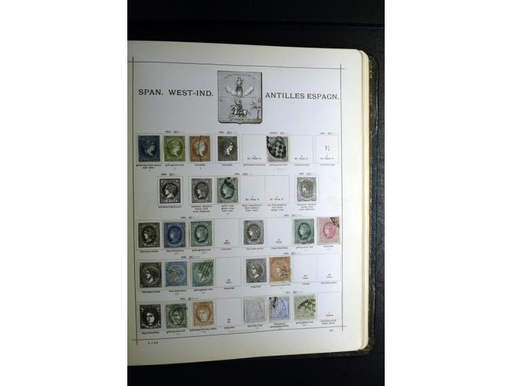 1843/1915, ungebrauchte und gestempelte reichhaltige Sammlung mit vielen besseren Werten in Schaubek-Album