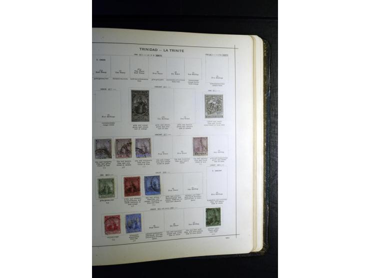 1843/1915, ungebrauchte und gestempelte reichhaltige Sammlung mit vielen besseren Werten in Schaubek-Album