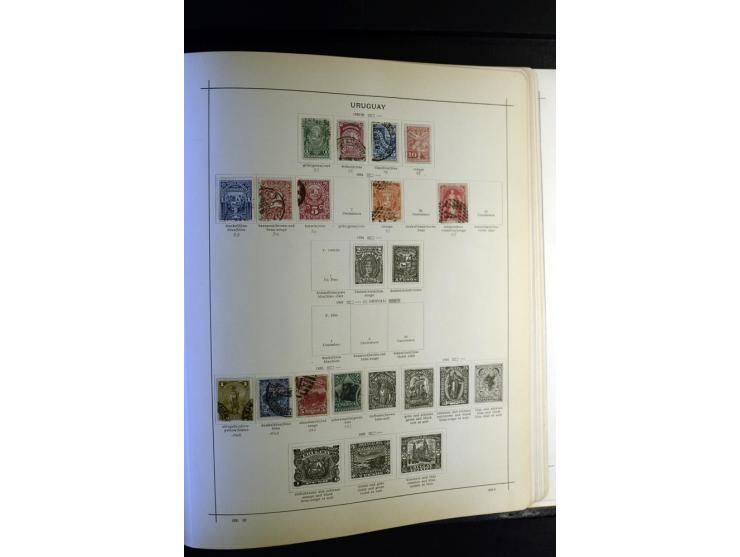 1843/1915, ungebrauchte und gestempelte reichhaltige Sammlung mit vielen besseren Werten in Schaubek-Album