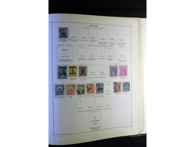 1843/1915, ungebrauchte und gestempelte reichhaltige Sammlung mit vielen besseren Werten in Schaubek-Album