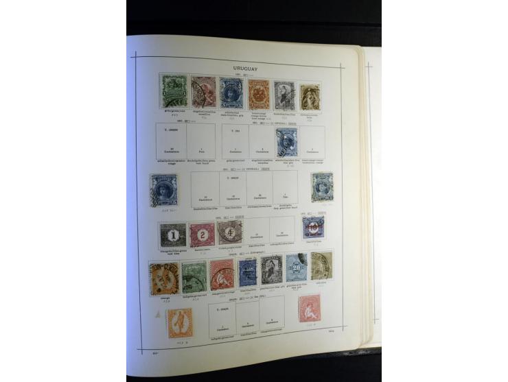 1843/1915, ungebrauchte und gestempelte reichhaltige Sammlung mit vielen besseren Werten in Schaubek-Album
