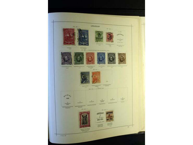 1843/1915, ungebrauchte und gestempelte reichhaltige Sammlung mit vielen besseren Werten in Schaubek-Album