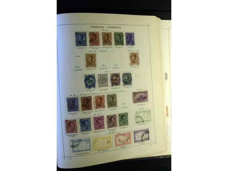 1843/1915, ungebrauchte und gestempelte reichhaltige Sammlung mit vielen besseren Werten in Schaubek-Album