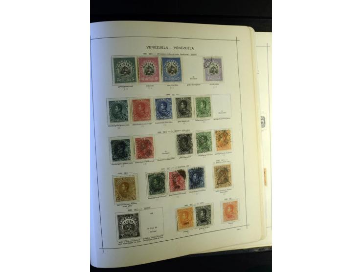 1843/1915, ungebrauchte und gestempelte reichhaltige Sammlung mit vielen besseren Werten in Schaubek-Album