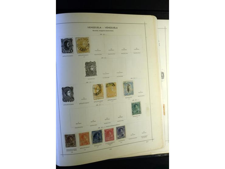 1843/1915, ungebrauchte und gestempelte reichhaltige Sammlung mit vielen besseren Werten in Schaubek-Album
