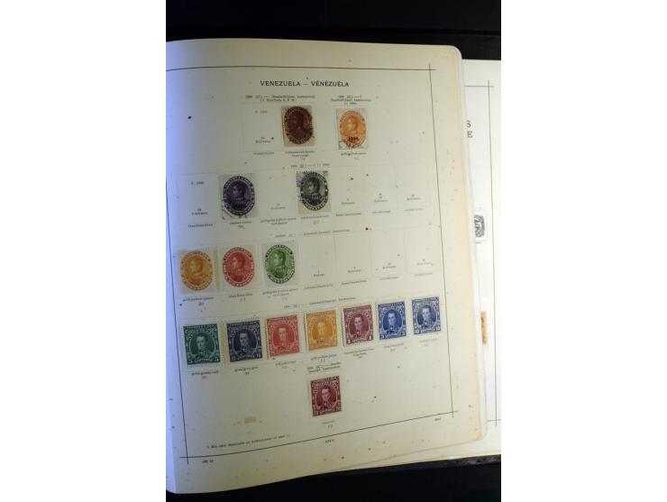 1843/1915, ungebrauchte und gestempelte reichhaltige Sammlung mit vielen besseren Werten in Schaubek-Album
