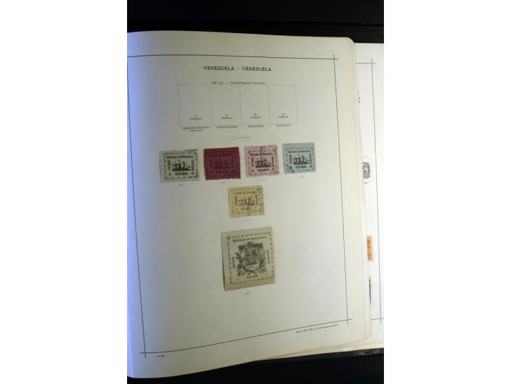 1843/1915, ungebrauchte und gestempelte reichhaltige Sammlung mit vielen besseren Werten in Schaubek-Album