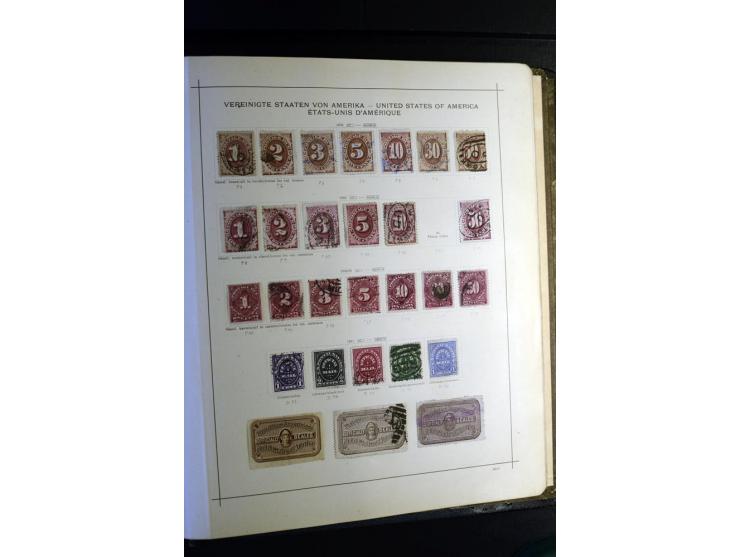 1843/1915, ungebrauchte und gestempelte reichhaltige Sammlung mit vielen besseren Werten in Schaubek-Album