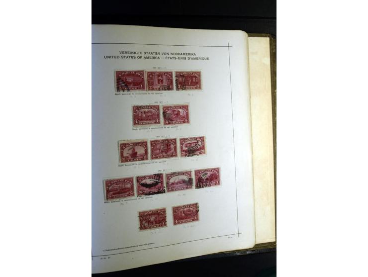 1843/1915, ungebrauchte und gestempelte reichhaltige Sammlung mit vielen besseren Werten in Schaubek-Album