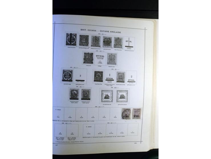 1843/1915, ungebrauchte und gestempelte reichhaltige Sammlung mit vielen besseren Werten in Schaubek-Album