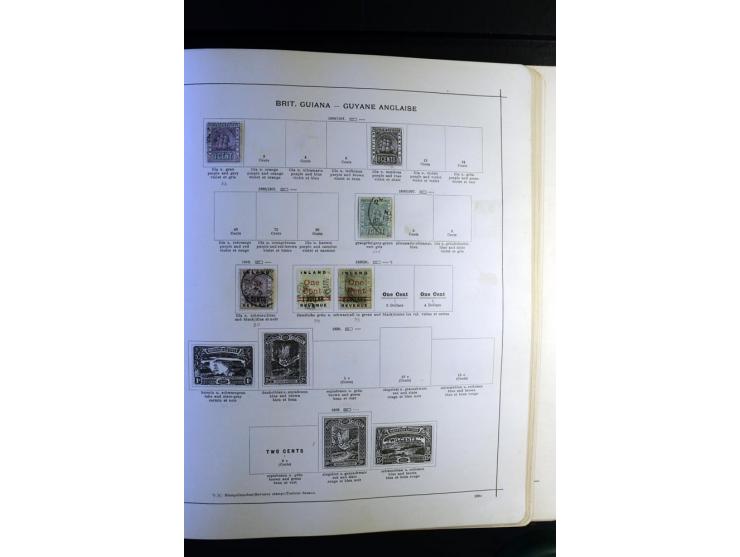 1843/1915, ungebrauchte und gestempelte reichhaltige Sammlung mit vielen besseren Werten in Schaubek-Album