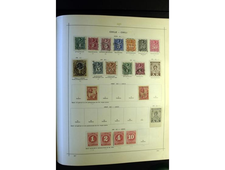 1843/1915, ungebrauchte und gestempelte reichhaltige Sammlung mit vielen besseren Werten in Schaubek-Album