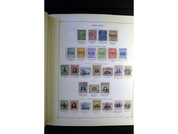 1843/1915, ungebrauchte und gestempelte reichhaltige Sammlung mit vielen besseren Werten in Schaubek-Album