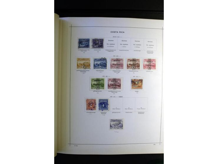 1843/1915, ungebrauchte und gestempelte reichhaltige Sammlung mit vielen besseren Werten in Schaubek-Album