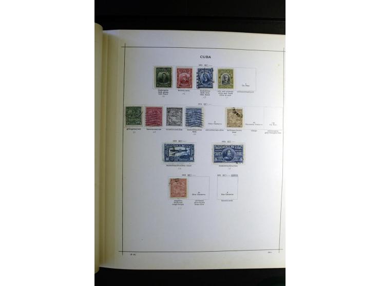 1843/1915, ungebrauchte und gestempelte reichhaltige Sammlung mit vielen besseren Werten in Schaubek-Album
