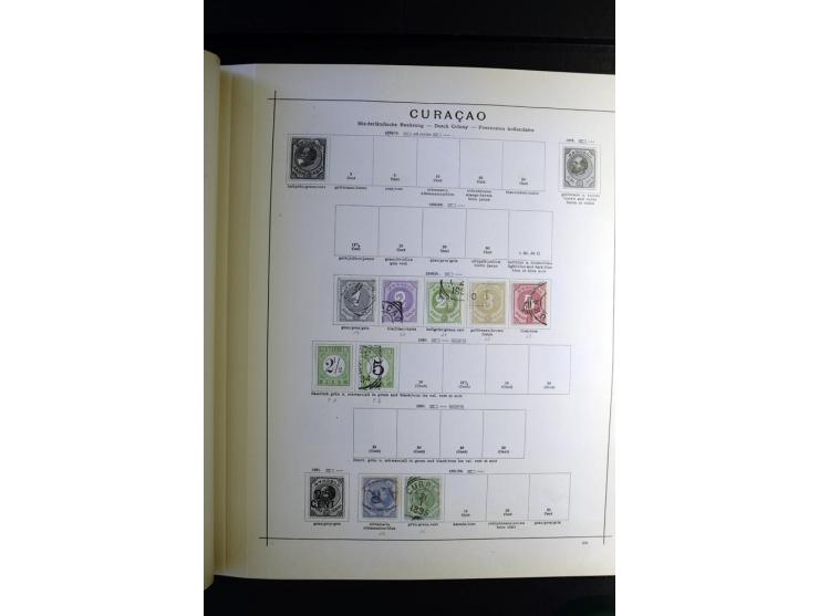 1843/1915, ungebrauchte und gestempelte reichhaltige Sammlung mit vielen besseren Werten in Schaubek-Album