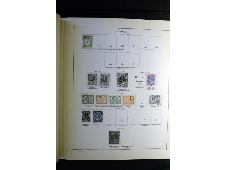 1843/1915, ungebrauchte und gestempelte reichhaltige Sammlung mit vielen besseren Werten in Schaubek-Album