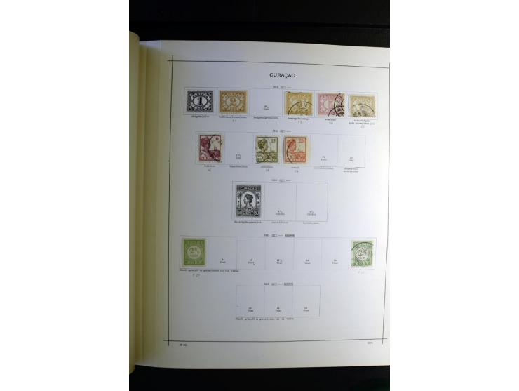 1843/1915, ungebrauchte und gestempelte reichhaltige Sammlung mit vielen besseren Werten in Schaubek-Album