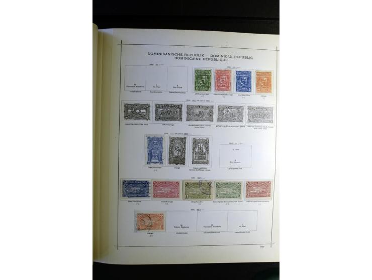 1843/1915, ungebrauchte und gestempelte reichhaltige Sammlung mit vielen besseren Werten in Schaubek-Album