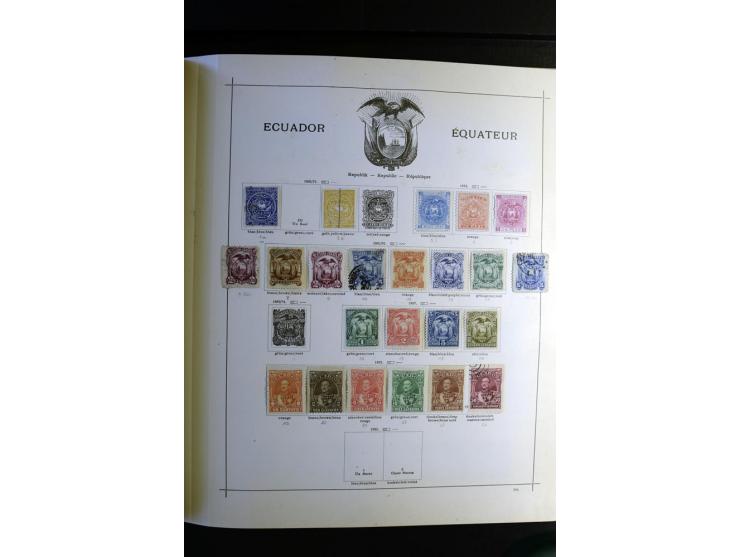 1843/1915, ungebrauchte und gestempelte reichhaltige Sammlung mit vielen besseren Werten in Schaubek-Album