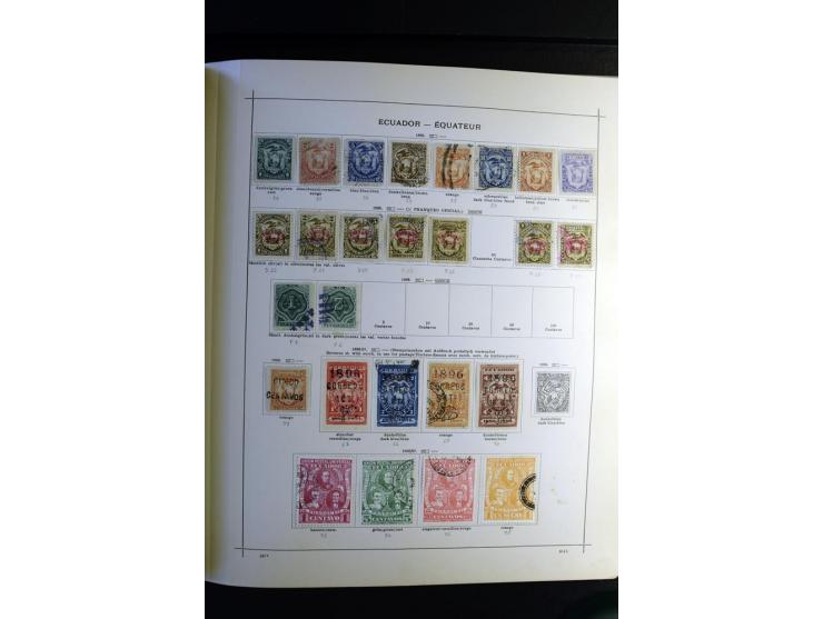 1843/1915, ungebrauchte und gestempelte reichhaltige Sammlung mit vielen besseren Werten in Schaubek-Album