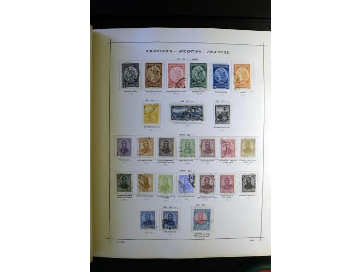 1843/1915, ungebrauchte und gestempelte reichhaltige Sammlung mit vielen besseren Werten in Schaubek-Album