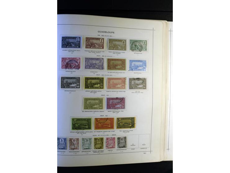 1843/1915, ungebrauchte und gestempelte reichhaltige Sammlung mit vielen besseren Werten in Schaubek-Album
