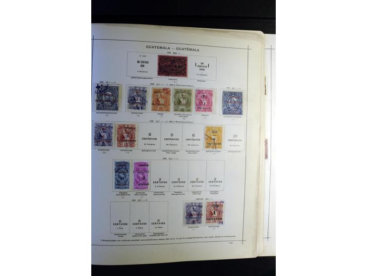1843/1915, ungebrauchte und gestempelte reichhaltige Sammlung mit vielen besseren Werten in Schaubek-Album