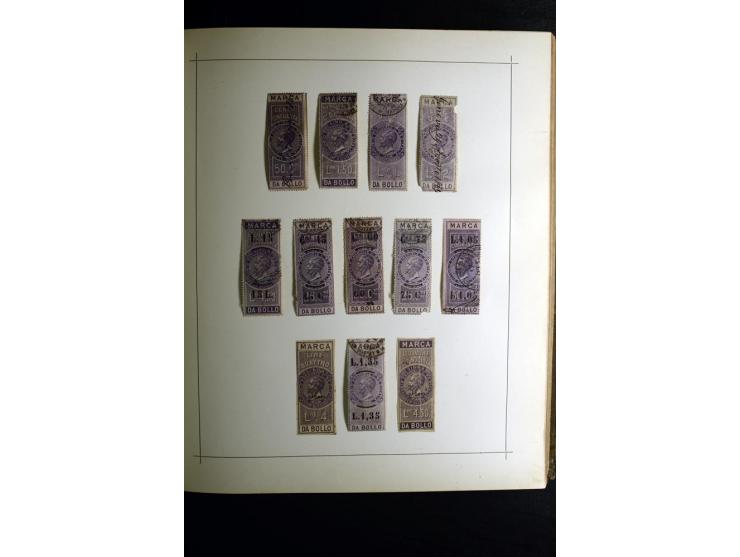 1840/90, ungebrauchte und gestempelte reichhaltige Sammlung mit vielen guten Werten und Sätzen, besonders bei Europa, aber au