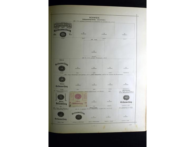 1840/90, ungebrauchte und gestempelte reichhaltige Sammlung mit vielen guten Werten und Sätzen, besonders bei Europa, aber au